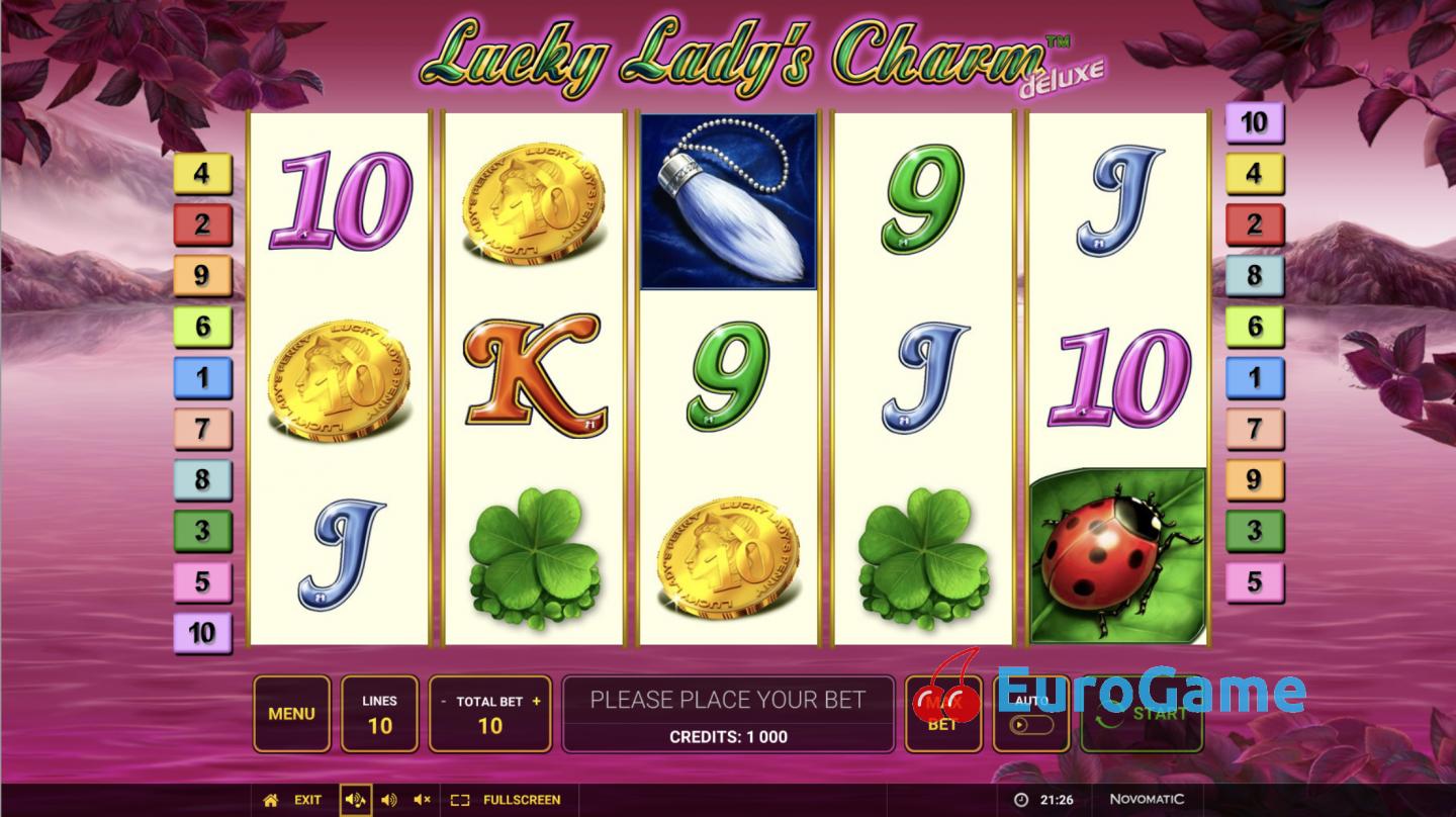 бесплатный игровой автомат Lucky Lady's Charm
