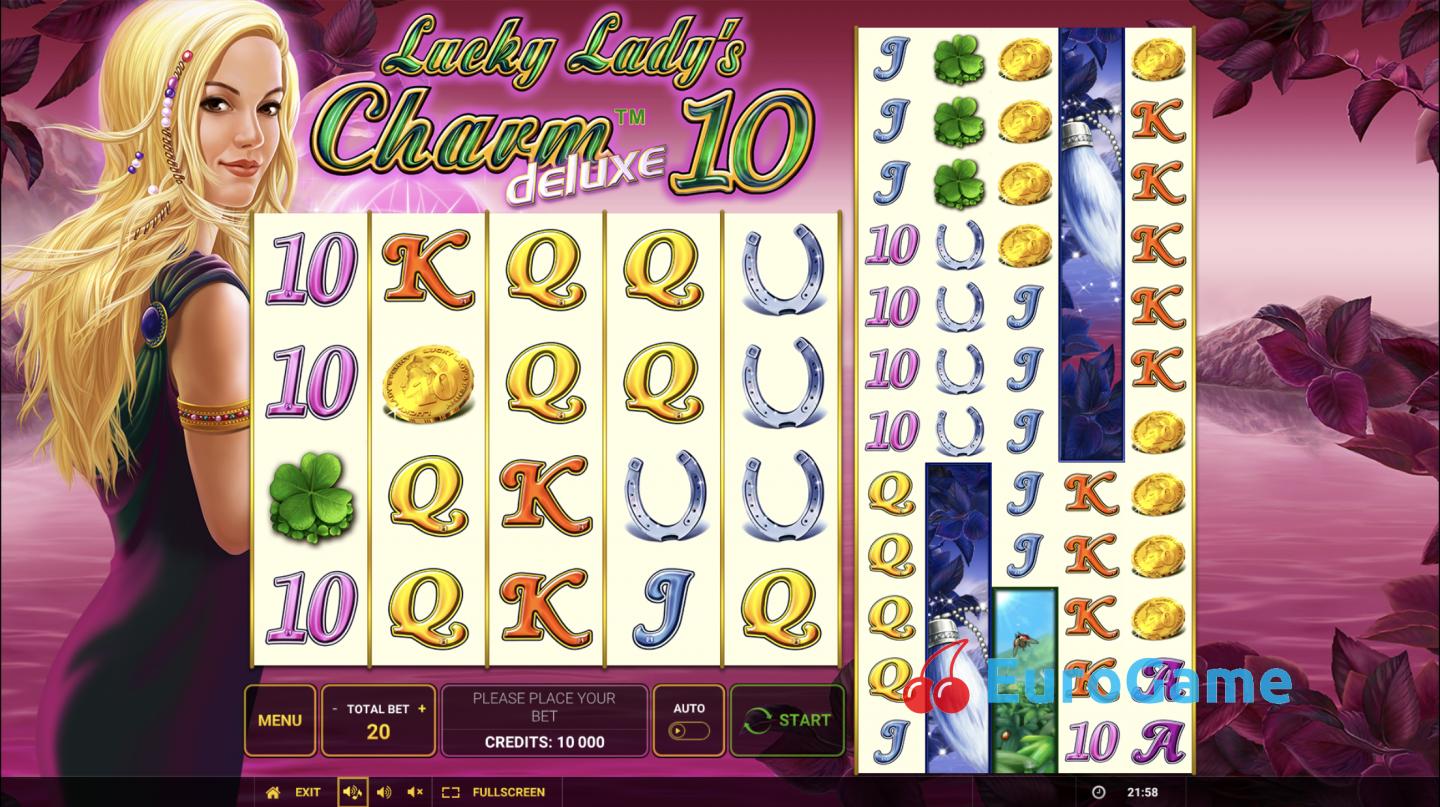 бесплатный игровой автомат Lucky Lady's Charm Deluxe 10