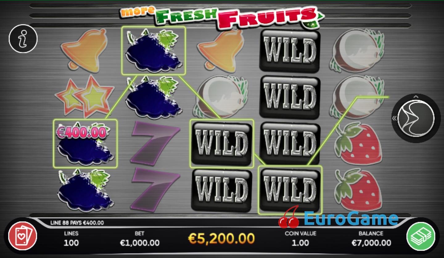 бесплатный игровой автомат More Fresh Fruits