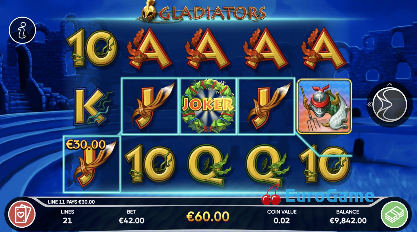 бесплатный игровой автомат Gladiators