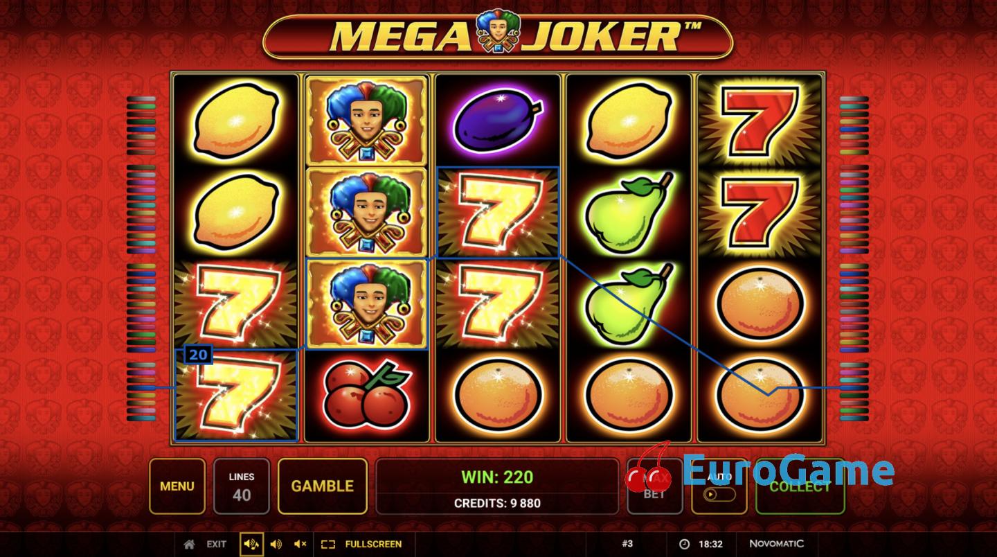 бесплатный игровой автомат Mega Joker