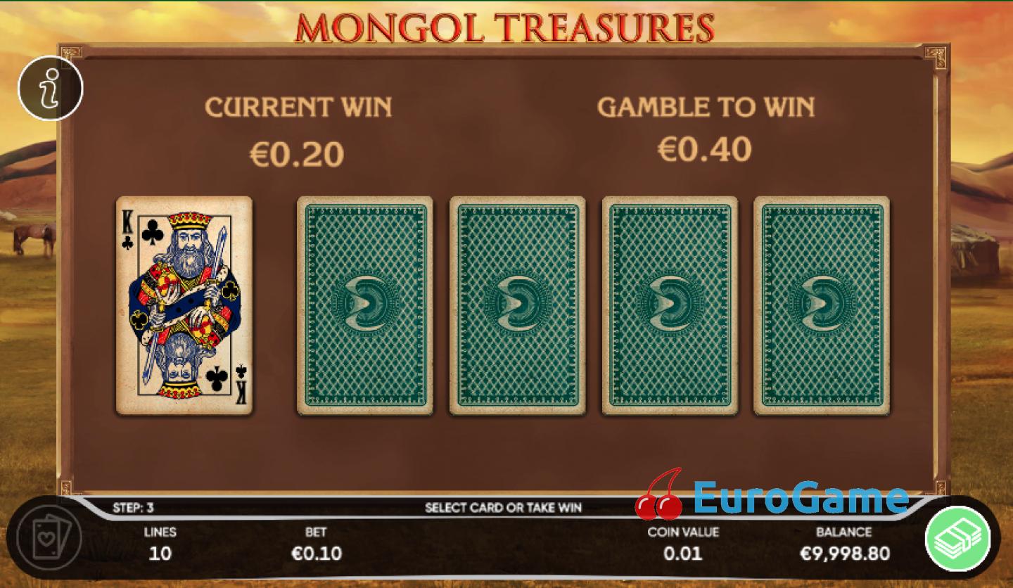 бесплатный игровой автомат Mongol Treasures
