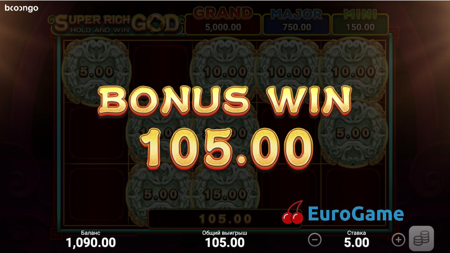 игра Super Rich God: Hold and Win