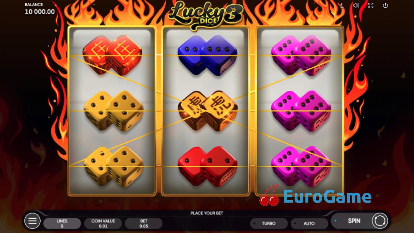 бесплатный игровой автомат Счастливые Кости 3