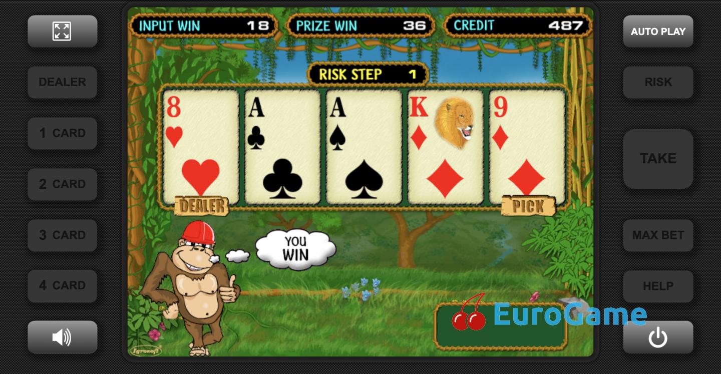 бесплатный игровой автомат Crazy Monkey
