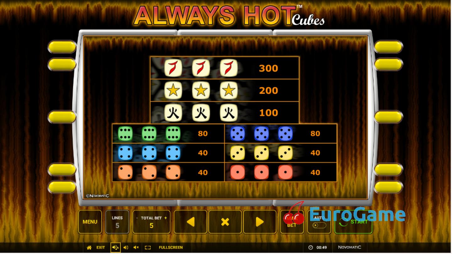 игра Always Hot Cubes