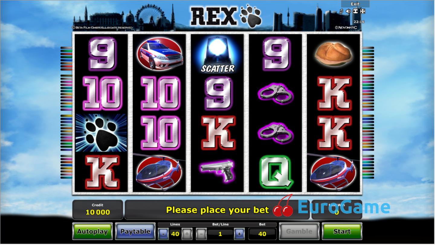 бесплатный игровой автомат Рекс