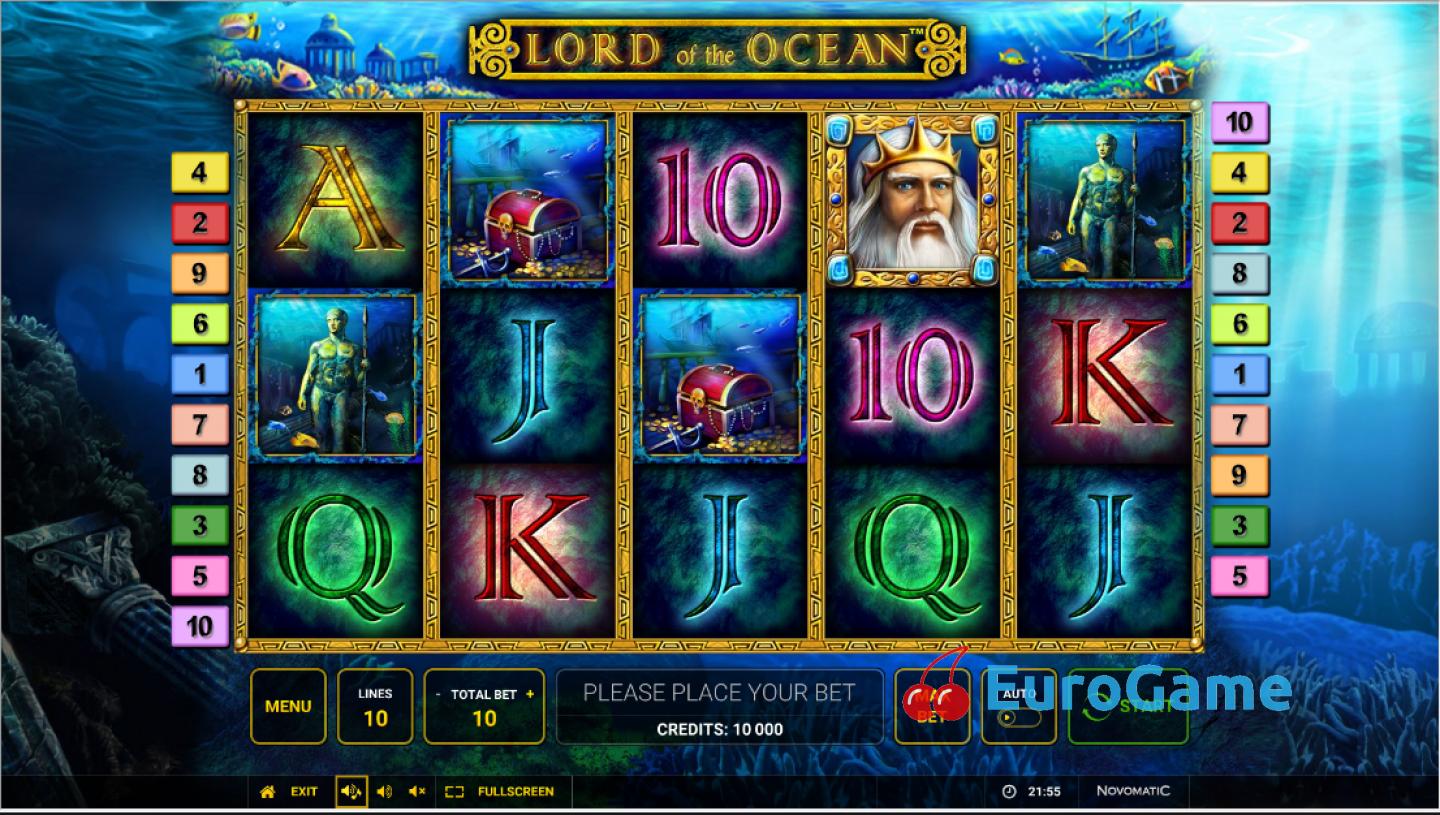 бесплатный игровой автомат Лорд Океана