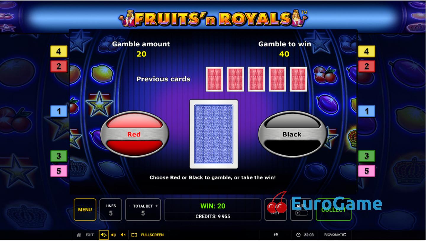 игра Fruits'n Royals