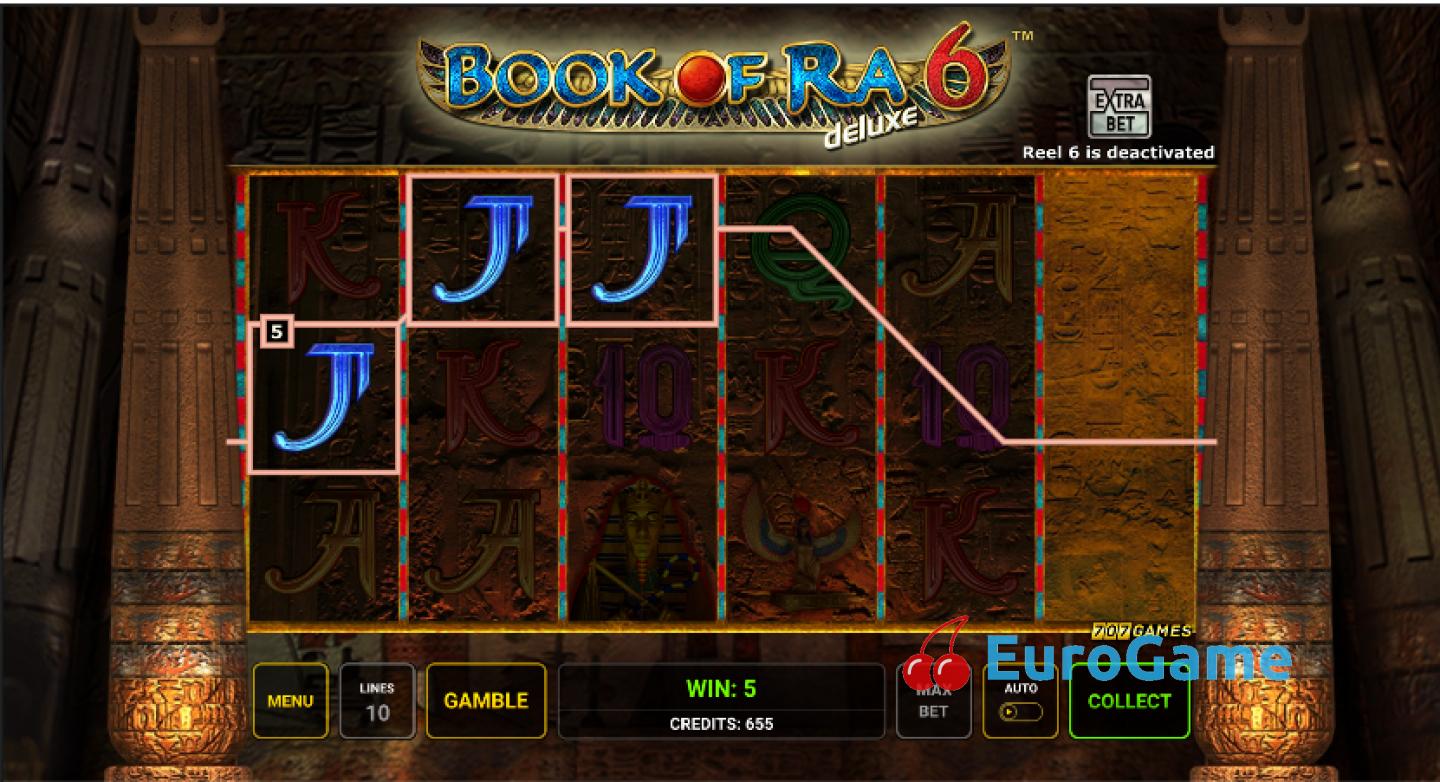 бесплатный игровой автомат Book of Ra Deluxe 6