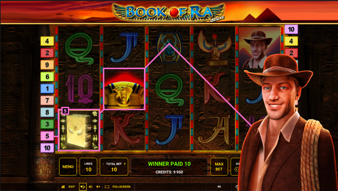 игровой автомат Book of Ra